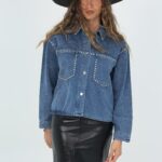 ג'קט גינס ניטים ריאן