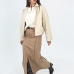 חצאית כיסים מקדימה