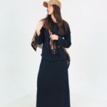 חליפה סריג רוזי