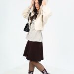 ג'קאט מחוייט גומי במותניים