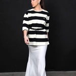 חצאית סאטן גל